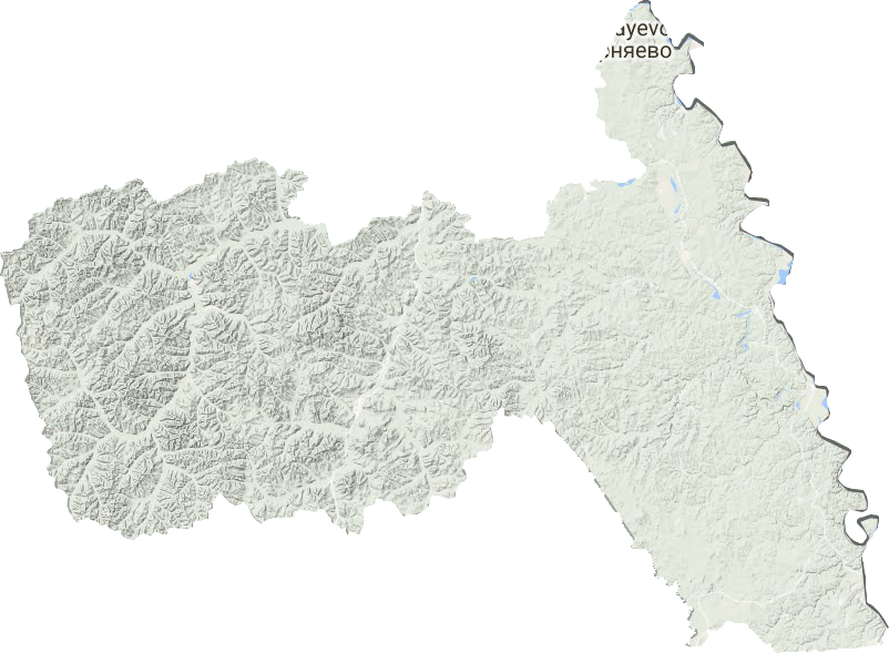 呼玛县地形地图
