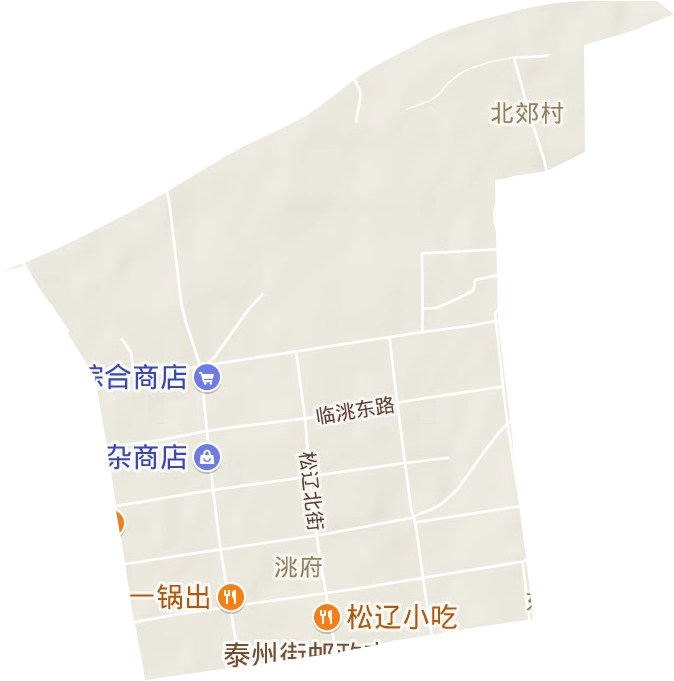 兴隆街道地形地图