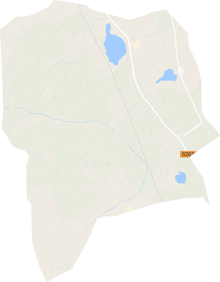 黑水镇地形地图