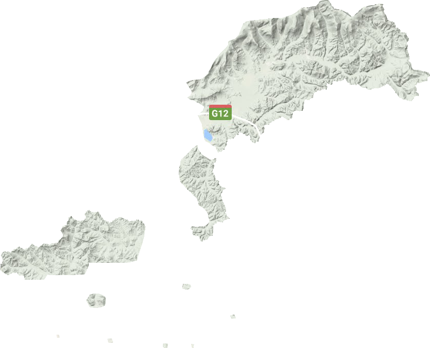 大石头林业有限公司地形地图