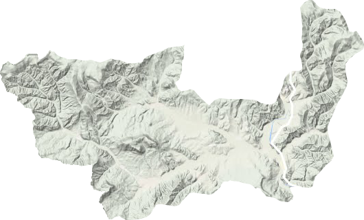 大兴沟镇地形地图