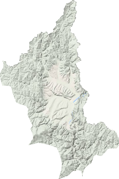 罗子沟镇地形地图