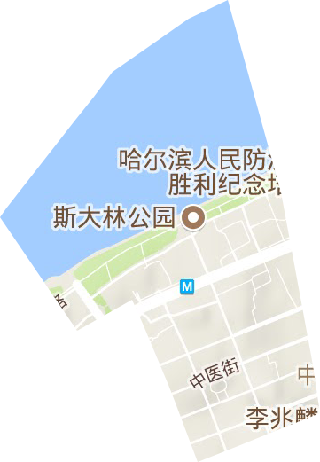通江街道地形地图