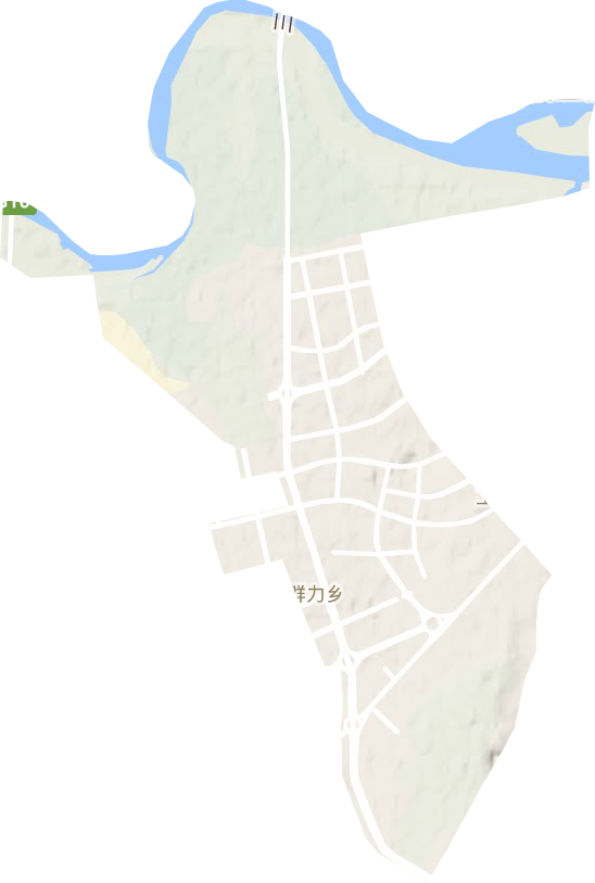 群力街道地形地图