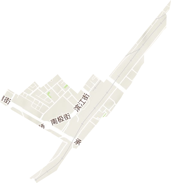 滨江街道地形地图