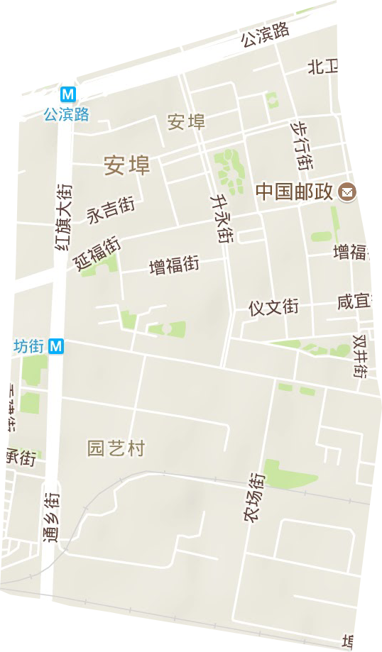 安埠街道地形地图