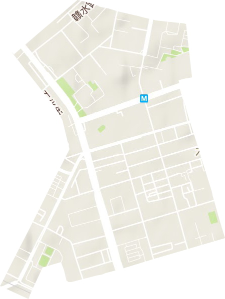 六顺街道地形地图