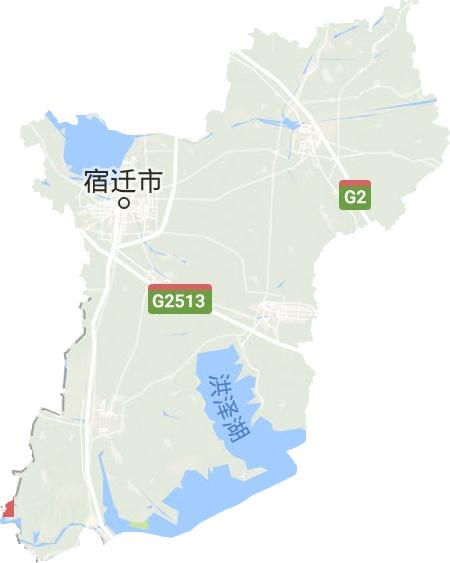 宿迁市地形地图