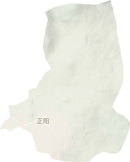 正阳街道地形地图