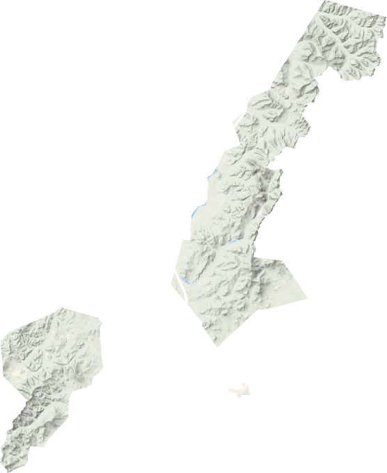 迎春林业局地形地图