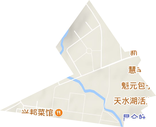 光宇街道地形地图
