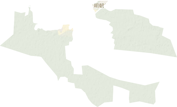 东明朝鲜族乡地形地图