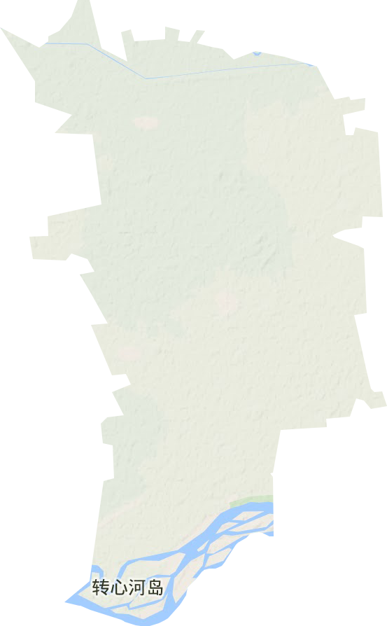 北岗乡地形地图