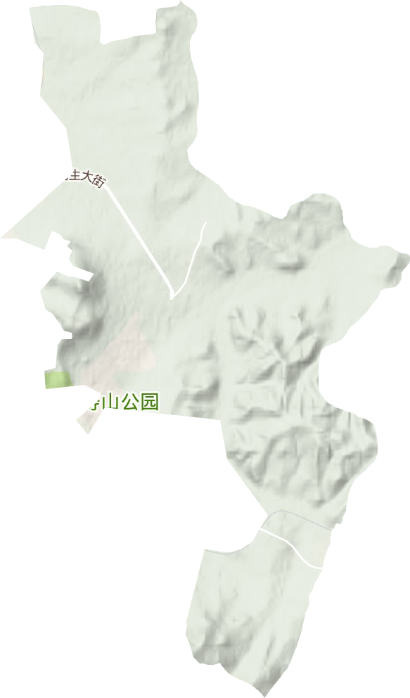 安邦乡地形地图