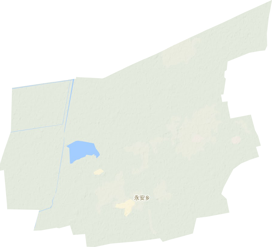 永安乡地形地图