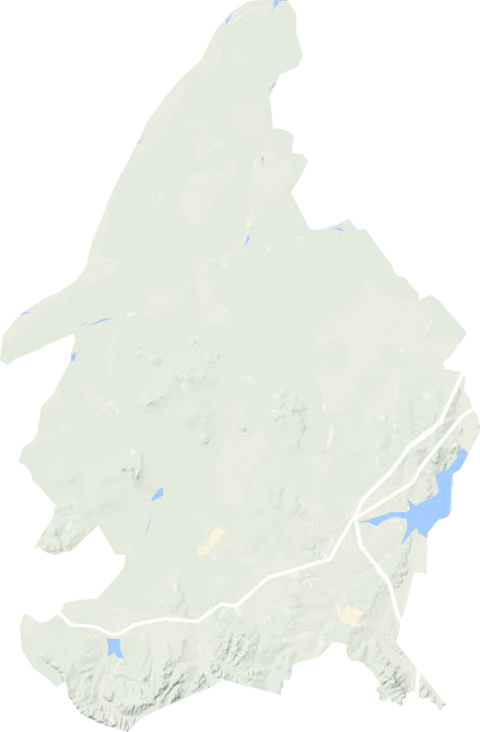 尖山子乡地形地图