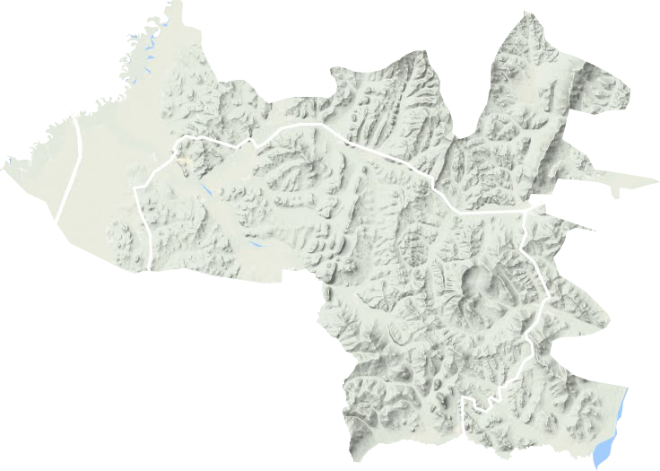 五林洞镇地形地图