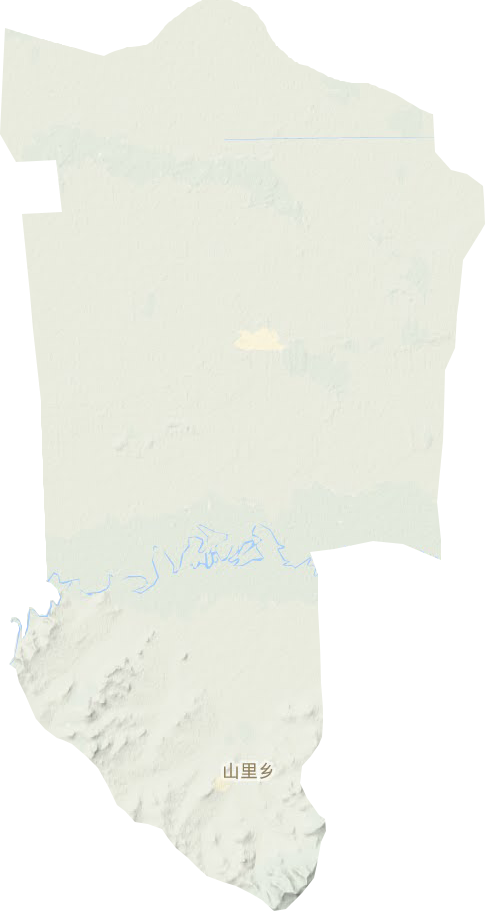 山里乡地形地图