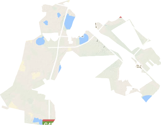 龙凤镇地形地图