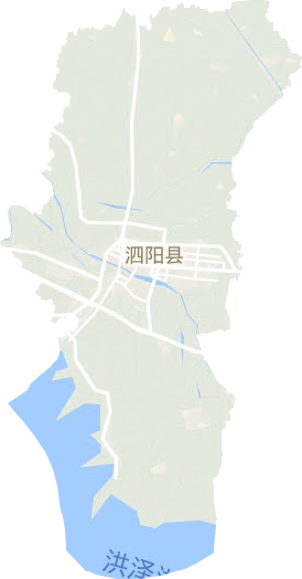 泗阳县地形地图