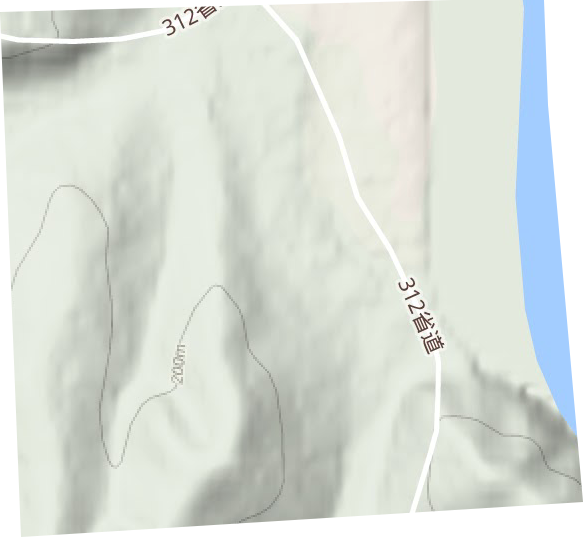 马连林场地形地图