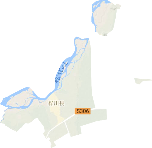 悦来镇地形地图