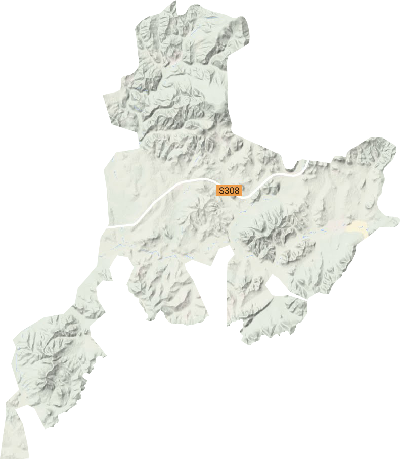 宏伟镇地形地图