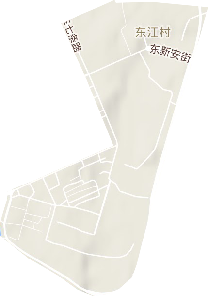 五星街道地形地图