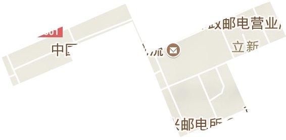 牡丹街道地形地图