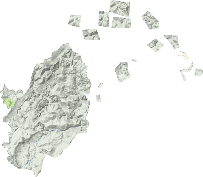 大海林林业局地形地图