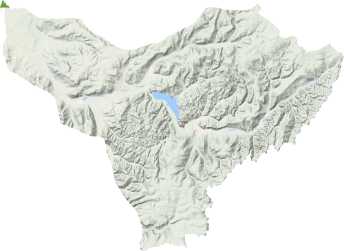 卧龙朝鲜族乡地形地图