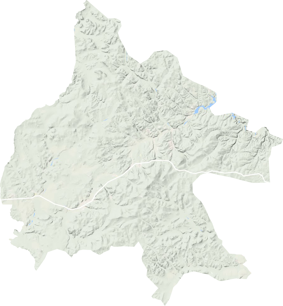 罕达汽镇地形地图
