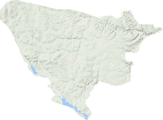 锦河农场地形地图