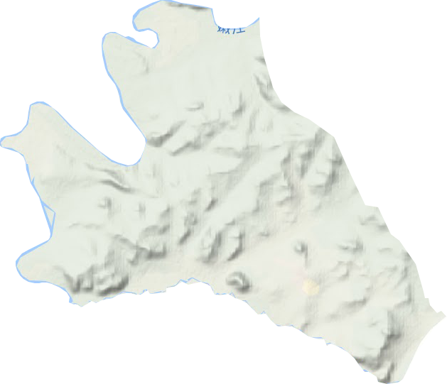 多宝山铜矿地形地图