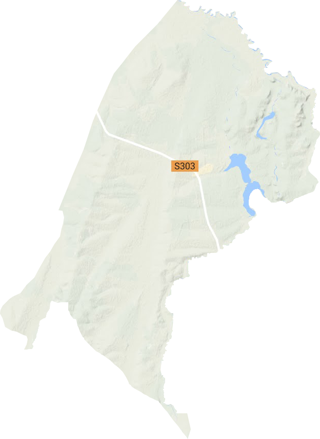 七星泡农场地形地图