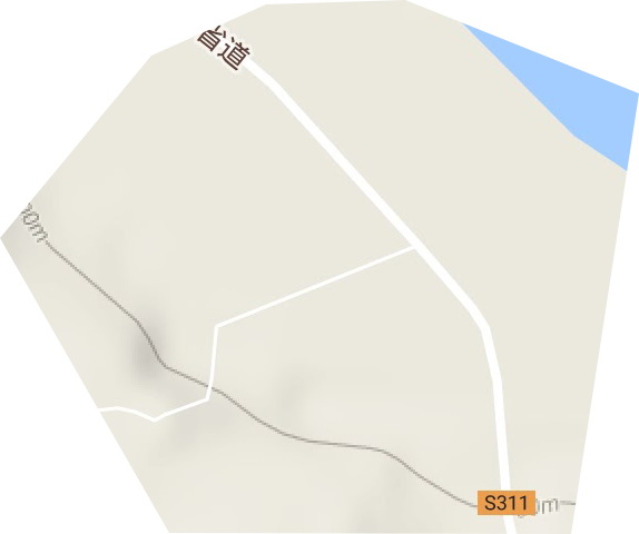 道干林场地形地图