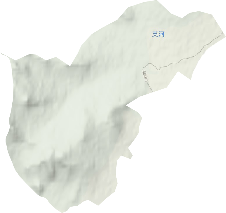 向阳林场地形地图