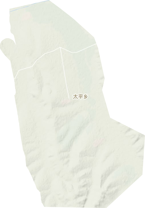 太平乡地形地图
