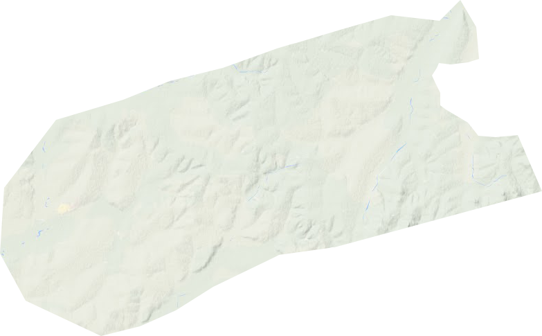 襄河农场地形地图