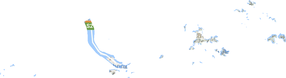 嵊泗县地形地图