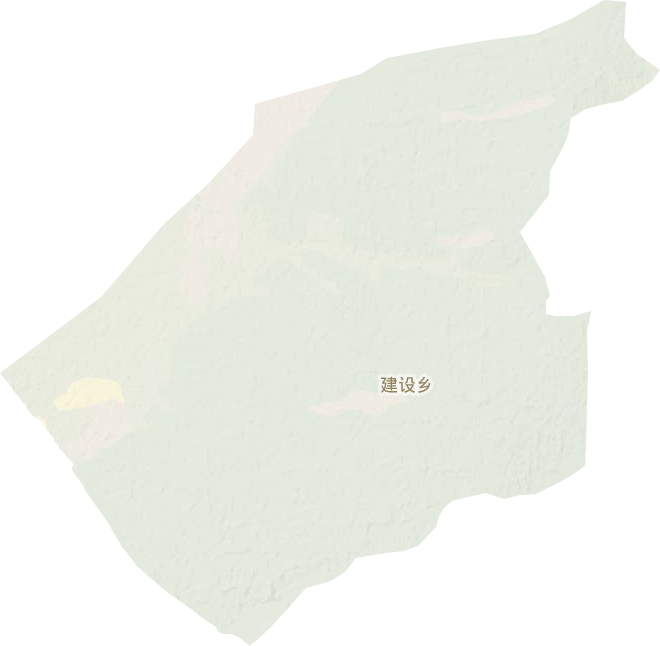 建设乡地形地图