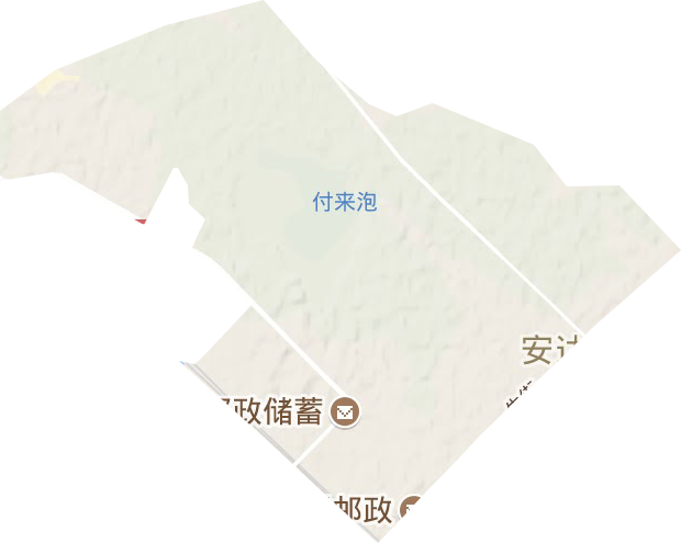 新兴街道地形地图