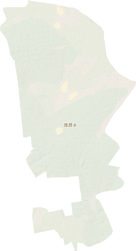 德昌乡地形地图
