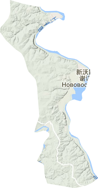 金山乡地形地图