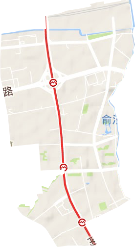 大宁路街道地形地图