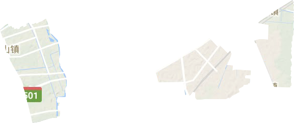 松江工业区地形地图