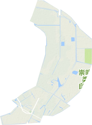 上实现代农业园区地形地图