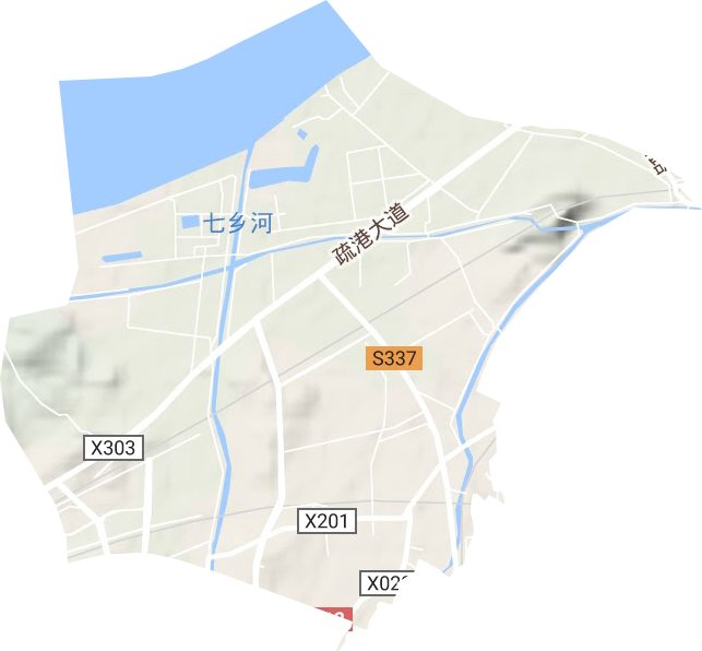 栖霞经济开发区地形地图