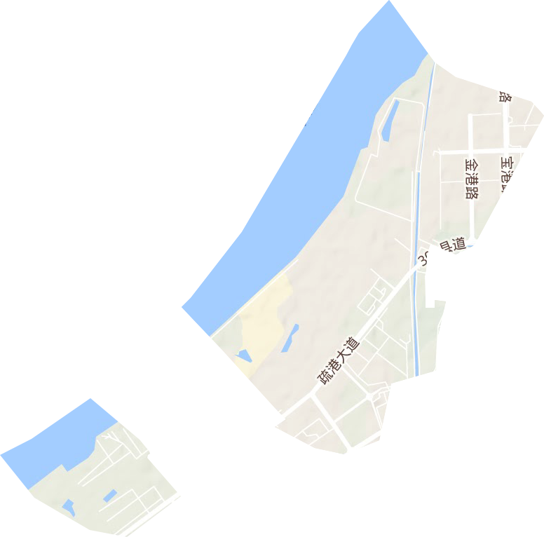 南京龙潭物流园地形地图