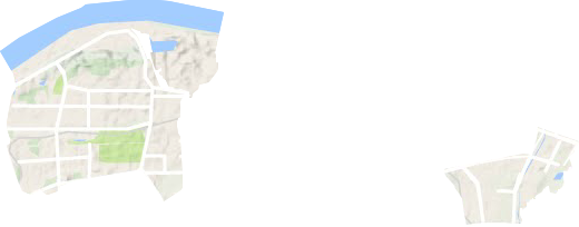 南京经济技术开发区地形地图